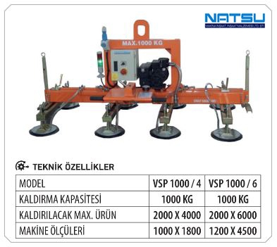 vakumla sac kaldırma ve taşıma sistemleri